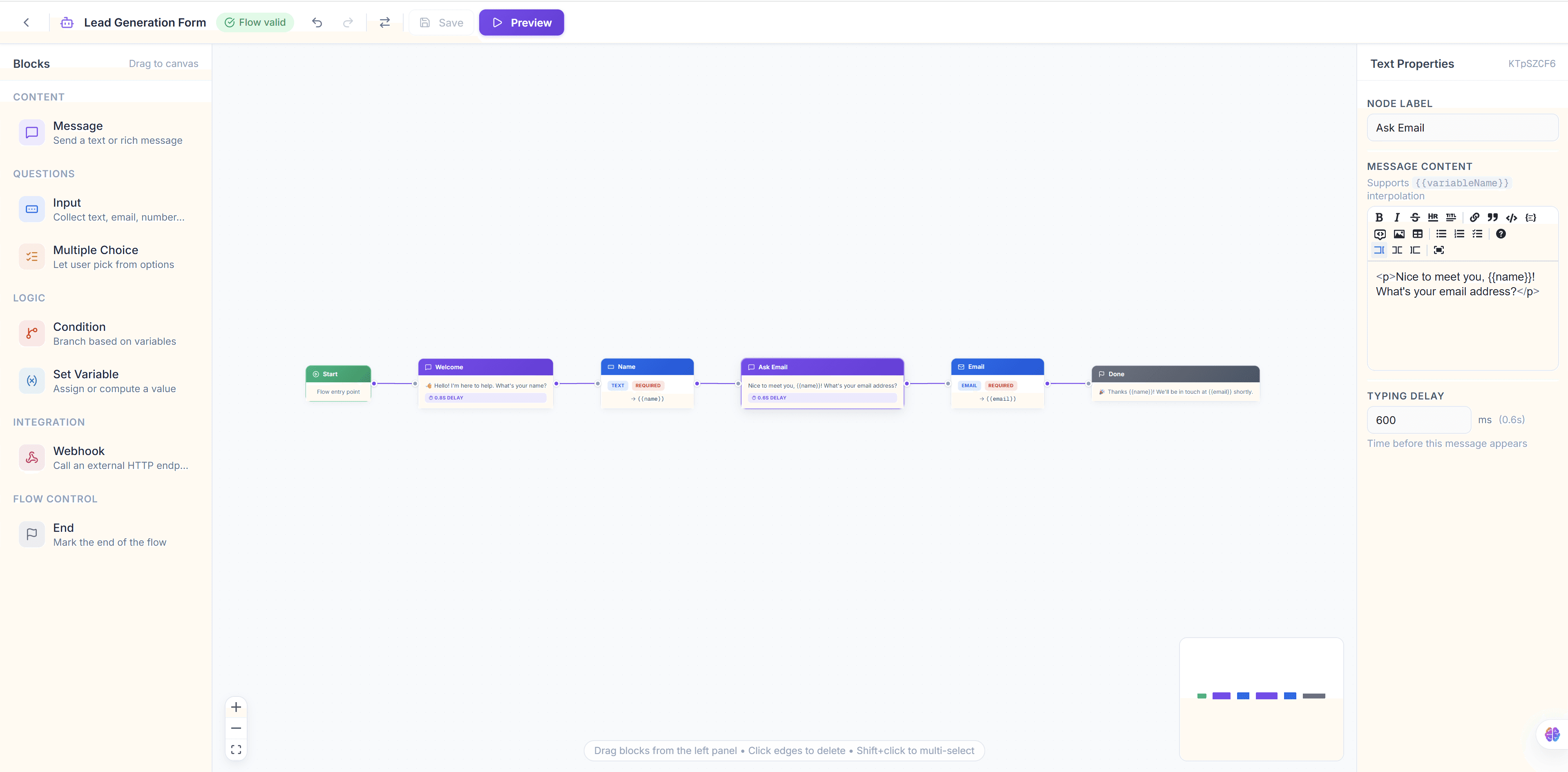 Introducing Bot Weave: Building Advanced AI Bot & Lead Gen Workflows with ReactFlow