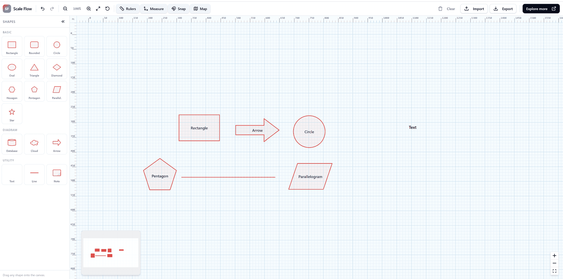 Visual Flow | React Flow Ready to Use templates | React Flow Examples ...